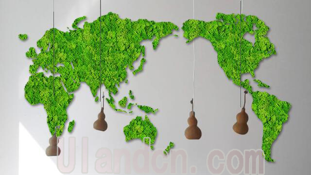永生苔蘚植物墻廠家,優蘭德