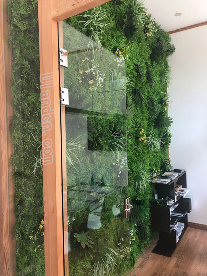 辦公室仿真植物墻
