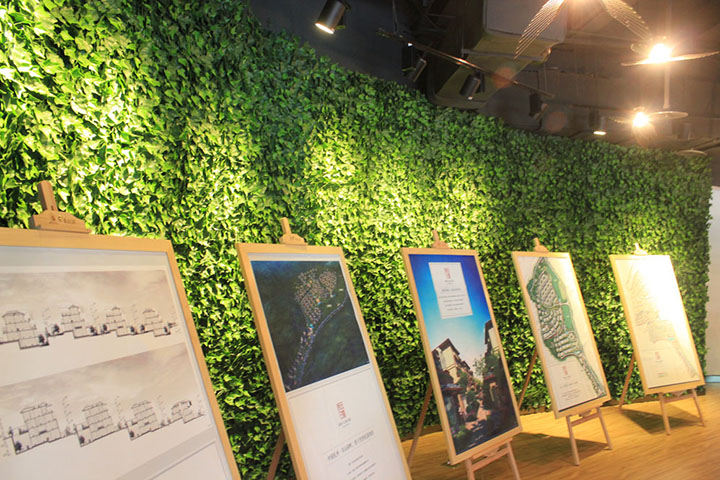 室內仿真植物植物墻