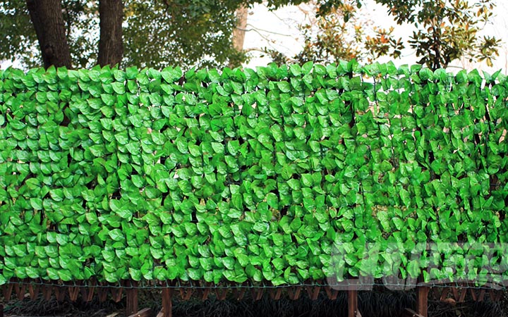 仿真植物柵欄墻