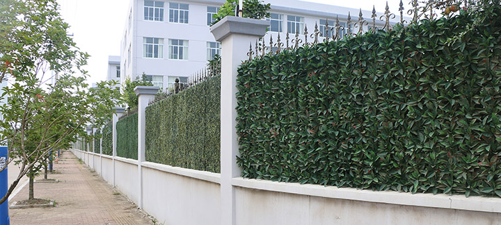 工廠圍墻綠化裝飾