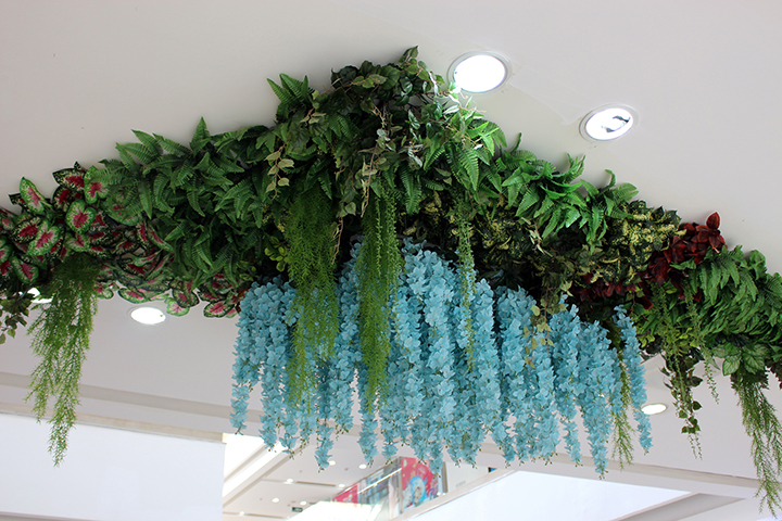 室內仿真植物吊頂